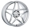 K15H ASTRO Wheel, Size: 18" x 9", Bolt Pattern: 5 x 100 mm, Backspace: 5.87" [Finish: Hyper Silver] - image 2