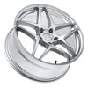 K15H ASTRO Wheel, Size: 18" x 9", Bolt Pattern: 5 x 120 mm, Backspace: 5.87" [Finish: Hyper Silver] - image 3
