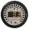 XD-1 Gauge Amber Display, White AFR Dial, Black Bezel - image 1
