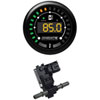 MTX-D Digital Ethanol Content Percentage & Fuel Temp Gauge Kit 2-1/16" Diameter - image 1