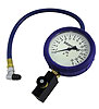 Fill, Bleed, & Read Air Pressure Gauge 4" Face