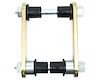 Front Offset Shackle Kit 1979-95 Toyota Pickup - image 1
