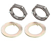Chromoly Spindle Nut Kit for Select 1979-2007 Toyota Trucks - image 1