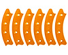 Beadlock Ring Segmented 17 Orange Set of 6 - image 1