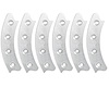 Beadlock Ring Segmented 17 Clear Satin Set of 6 - image 1