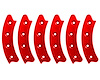 Beadlock Ring Segmented 17 Red Set of 6 - image 1