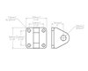 2.500 x 2.500 in. D-Ring Mount [3/4 in. D-Rings] - image 2