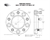 Wheel Spacer Kit 2.00" Thickness - image 3