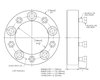 Wheel Spacer Kit 1 5x5.5 Suzuki Aluminum - image 3