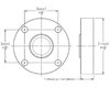 Longfield Driveshaft Spacer Kit 1995-2020 Toyota Tacoma - image 2