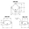 Roll Cage Base Plate Small Oval - image 2