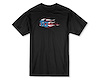 T-SHIRT STR/STRP BLK SML - image 1