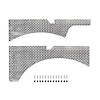 SIB-DPRPS Rear Panel Kit, Suzuki Samurai Diamond Plate Soft Top (Assembly) - image 1