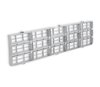 04-310 C/K Chevy Grille, without Bowtie, Silver, 1977-1979 Chevy C/K Series Pickup & Blazer/Suburban - image 2