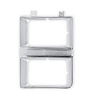 04-329 Headlight Bezel, Dual Square Head Light, Left, 1981-1982 Chevy/GMC C/K Series Truck, Blazer/Jimmy & Suburban - image 1