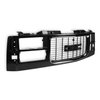 04-476 GMT400 GMC Grille, Composite Headlights, Black/Chrome, 1994-1998 GMC GMT400 Series (OBS) Pickup - image 2