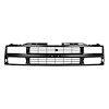 04-487 GMT400 Chevy Sport Package Grille, Black, 1994-1998 GMT400 Series (OBS) Pickup w/ Composite Headlights - image 1