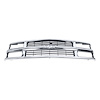 04-488 GMT400 Chevy Grille w/o Sport Package, Chrome/Black, 1994-1998 GMT400 Series (OBS) Pickup w/ Composite Headlights - image 1
