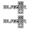 04-548 K5 Fender Badge Pair, Blazer 4WD, 1981-1988 Blazer - image 1