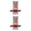 04-566 C/K Fender Badge Pair, Chevy 10, 1963 C/K Series Pickup - image 1