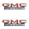 EMBLEM 68-72 GMC V-EIGHT - image 1