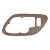 05-139 GMT400 Inside Door Handle Bezel, Right/Passenger, Brown, 1995-1998 GMT400 Series (OBS) Pickup - image 1