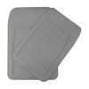 05-200GR Floor Mat Set, Light Gray for 1988-1998 Chevrolet GMC GMT400 Truck, SUV - image 1