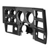 05-218 Instrument Cluster Bezel 1984-1987 Chevy/GMC C/K Series Trucks & 1984-1988 Blazer/Jimmy, Suburban, With A/C, Black/Chrome - image 2