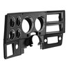 05-218 Instrument Cluster Bezel 1984-1987 Chevy/GMC C/K Series Trucks & 1984-1988 Blazer/Jimmy, Suburban, With A/C, Black/Chrome - image 3