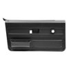 05-278 C/K Door Panels, Black, 1973-1976 C/K Series Trucks, Manual Locks, Manual Windows - image 2