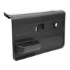 05-278 C/K Door Panels, Black, 1973-1976 C/K Series Trucks, Manual Locks, Manual Windows - image 3