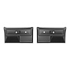 05-279 C/K Door Panels, Black, 1977-1980 C/K Series Trucks, Manual Locks, Manual Windows - image 1