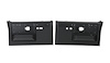 05-280 C/K Silverado Door Panels, Black, Power, 1981-1987 C/K Series Silverado Trucks, Power Locks, Power Windows - image 1