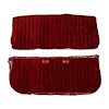 05-296 Seat Upholstery Kit, Full Pleat Cloth/Vinyl, Maroon/Burgundy, 1981-1987 C/K Series Pickup - image 1
