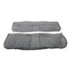 05-324 Seat Upholstery Kit, Deluxe Pleat Cloth/Vinyl, Grey/Charcoal, 1981-1987 C/K Series Pickup - image 2