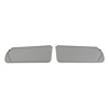 05-348 GMT400 Foamback Sunvisor Pair, Vinyl, Charcoal, 1988-1998 GMT400 Series (OBS) Trucks