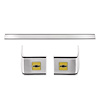 06-148 Cab Moldings, Rear, 3-Piece Set, 1973-1980 Chevy C/K Series Truck - image 1