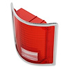 07-106 C/K Tail Lamp Lens, w/ Chrome Trim, Left/Driver, 1973-1987 C/K Series Pickup & 1973-1991 Blazer/Jimmy/Suburban - image 1