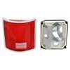 07-109 C/K Tail Lamp Lens & Housing, w/ Chrome Trim, Left/Driver, 1973-1987 C/K Series Pickup & 1973-1991 Blazer/Jimmy/Suburban - image 4