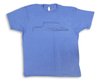10298-3XHOL Holley Classic Truck Tee, 1960-1966 C10, Blue with Dark Blue Logo, XXL - image 2