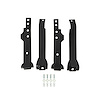 2000BRO Rear Bumper Bracket Set 1967-1972 Chevy/GMC C10, Coils - image 1