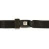 BELT100BLACK Standard Lap Seat Belt 1947-1987 Chevy/GMC Truck, 2-Point, Black, Each - image 2