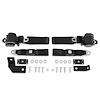 BELTKT4-3BLACK Seat Belt Kit 1960-1966  Chevy  Truck and 1960-1966 GMC Truck, 3 Pt - image 1
