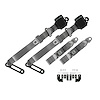 BELTKT4-3GREY Seat Belt Kit 1960-1966  Chevy /GMC C/K Series Truck, 3-Point, Grey, Pair - image 1