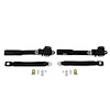 BELTKT6-1BK Seat Belt Kit 1973-1987 Chevy/GMC C/K Series Truck, 3-Point, Bench, Black, Pair - image 1