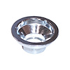 BR10027 Ignition Switch Bezel 1968-1972 Chevy/GMC C/K Series Truck, Blazer/Jimmy & Suburban, Large, Chrome - image 1