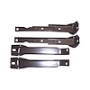 BRKT4WD-R Rear Bumper Bracket Set 1967-1972 Chevy/GMC K-Series Truck, Leaf, Shortbed, 4WD - image 1
