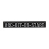 C6032-67 Ignition Start Plate, 1967-1972 Chevy/GMC C/K Series Trucks, Blazer/Jimmy & Suburban - image 1