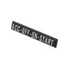 C6032-67 Ignition Start Plate, 1967-1972 Chevy/GMC C/K Series Trucks, Blazer/Jimmy & Suburban - image 3