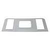 C6047-69 Center Console Bezel-Chrome, w/ Console & Bucket Seats, 1969-1972 Chevy/GMC C/K Series Trucks, Blazer/Jimmy & Suburban - image 1